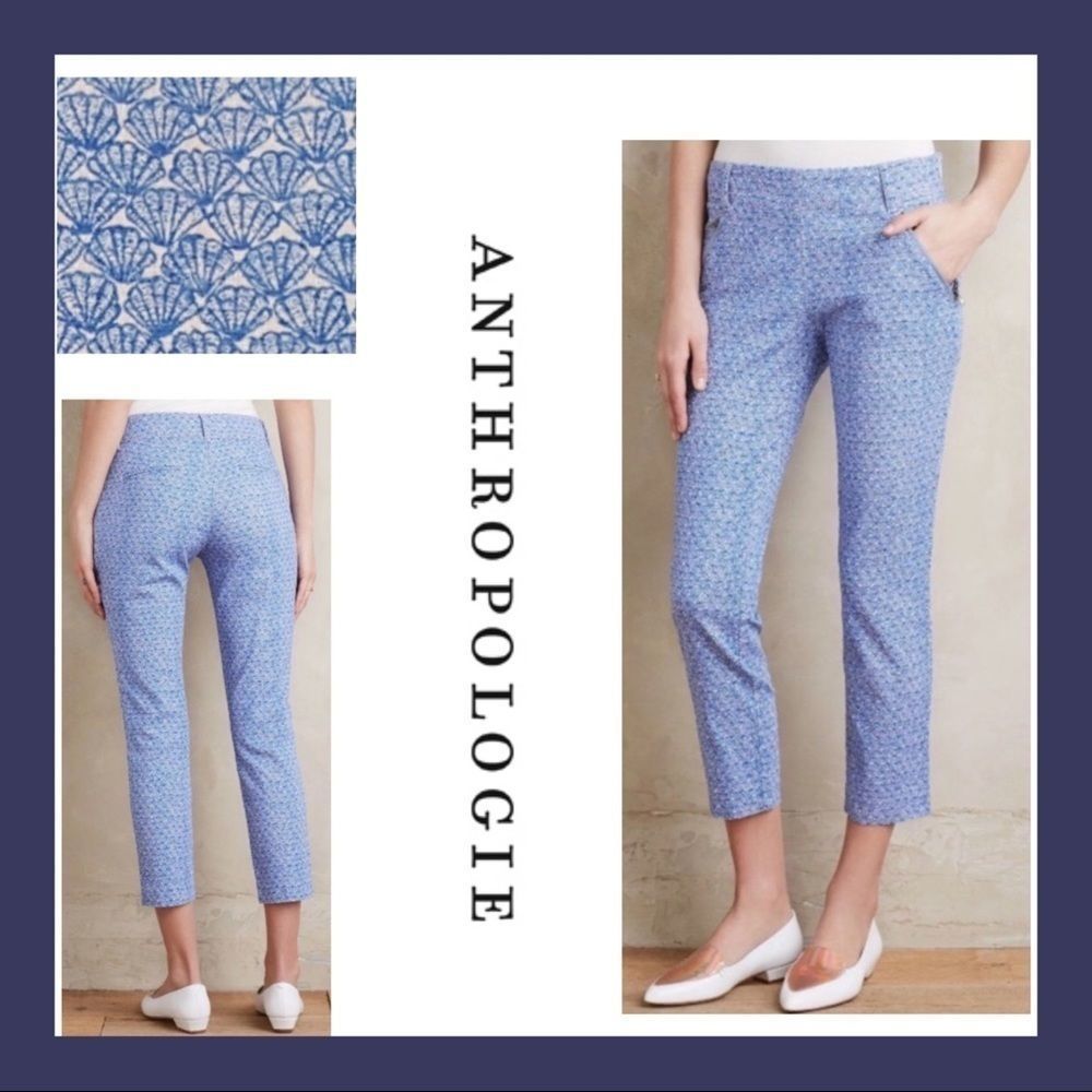 Anthropologie Cartonnier Charlie Shell Trousers Size 6